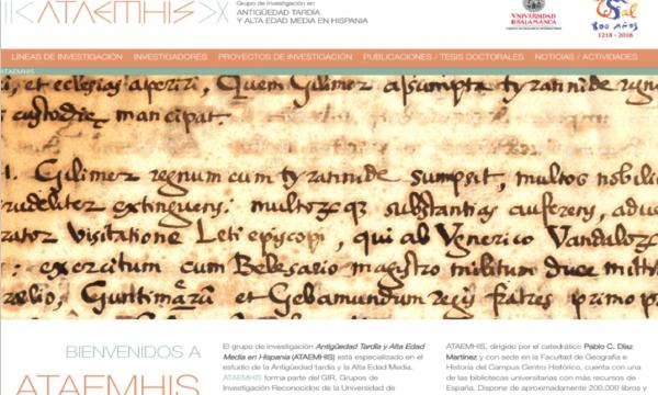 Conversazione sullo studio della Storia antica in Spagna e presso l'Universit&agrave; di Salamanca.